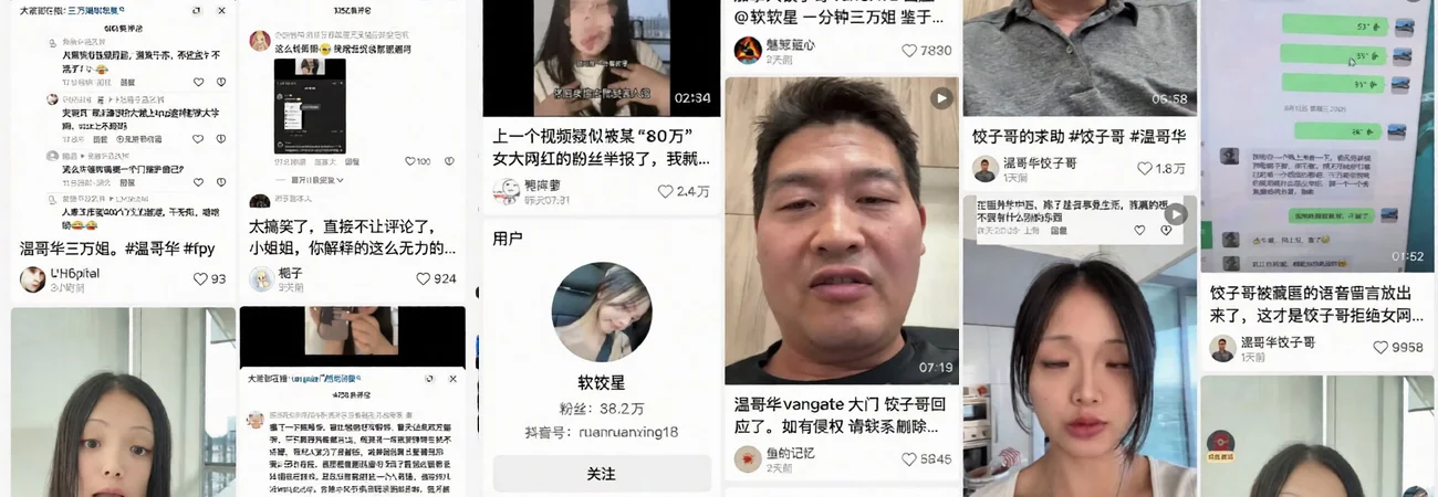 温哥华网红软软星因广告纠纷网暴商家，掉粉40万彻底塌房