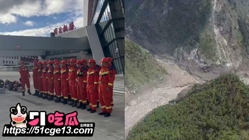 西藏日喀则突发泥石流 3 西藏日喀则突发泥石流 3
