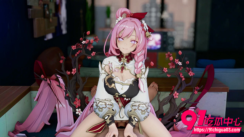 3D动漫大神Adler新作 爱莉希雅篇 粉色大精灵被摁在胯下爆干 子宫彻底被灌满浓精！