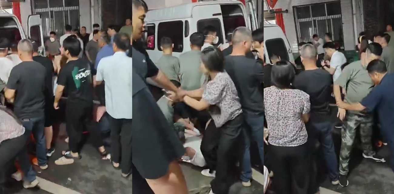 江西萍乡无证黑诊所 强行输液致45岁男子中暑丧命 家属哭诉求公道现场流出!